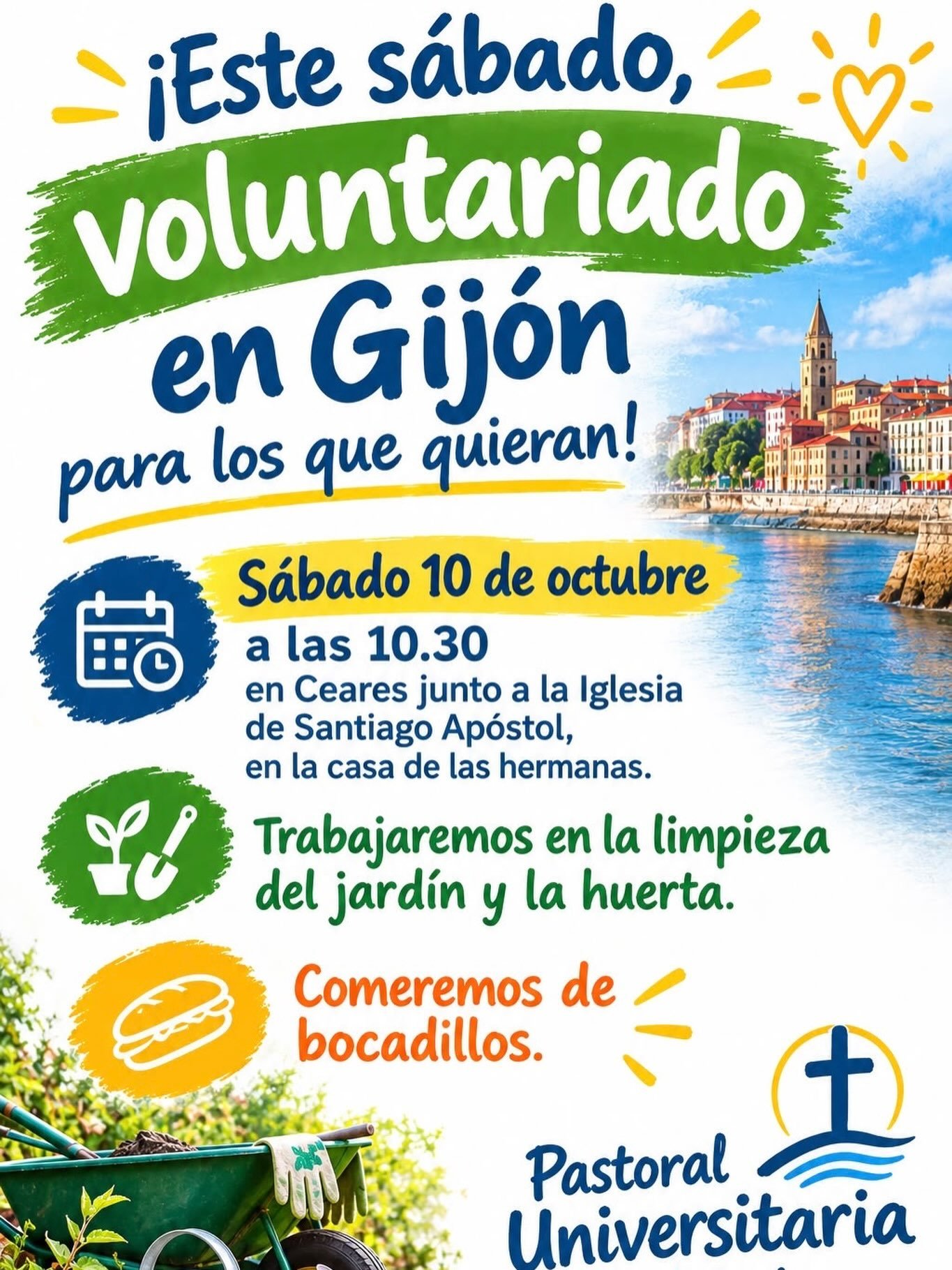 Imagen de 🌱 ¡VOLUNTARIADO ESTE SÁBADO EN GIJÓN! 🌿